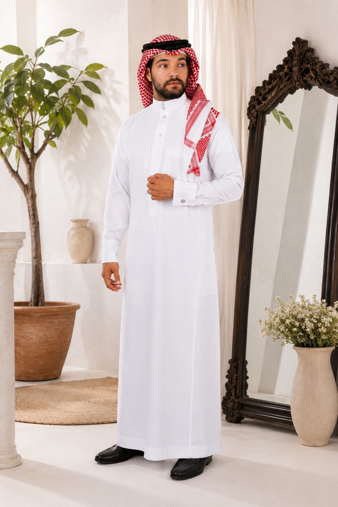 thobe saudi dress Elegant White for Men – Premium White Cotton Thawb – ethobe Swim: See Through & Sheer Cover-Ups 5’ 5”) 56 (5’ Traditional Burmese dress, Myanmar Size:S | ITA 40 | EU 36 | UK 8 | US 4